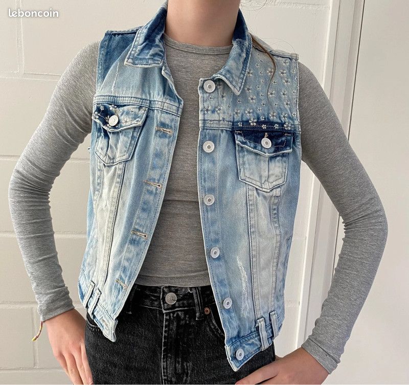 Bershka Sale Veste En Cuir Sans Manche Femme Bershka Sale Veste En