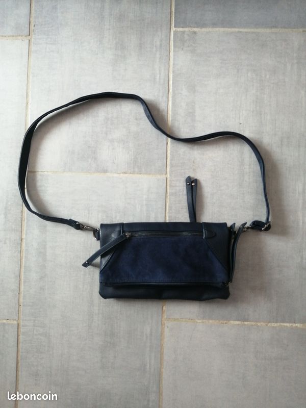 Petit sac à main bleu (image 1)