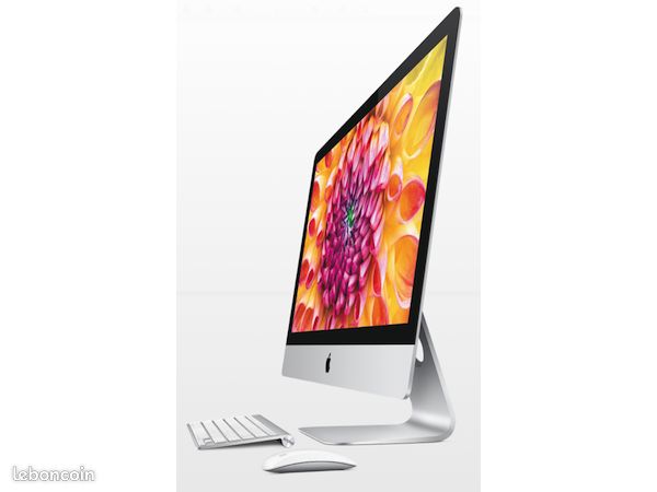IMac 27” Fin 2012 – Intel Core i5 – 250 Go – 24 Go RAM + Clavier & Souris (image 1)