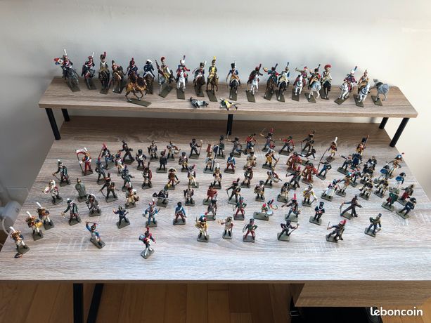 LOT SOLDATS PLOMB Métal jockey Courses Hippiques Figurines Jouet Ancien EUR 17,50 - FR