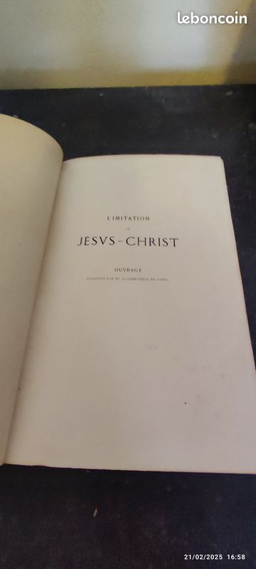 Abbe l. Bautain l imitation de jesus christ1857 (image 6)