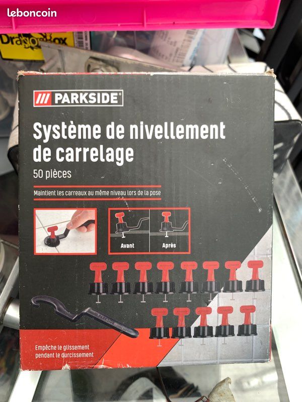 Kit Système de pose avec nivellement de Carrelage (image 1)