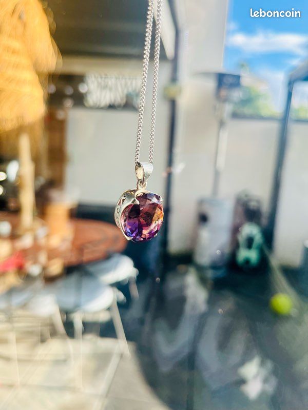 Pendentif en ametrine (image 2)