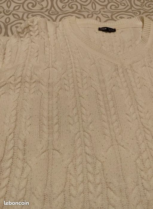 Shein - Pull en maille T. M (image 3)