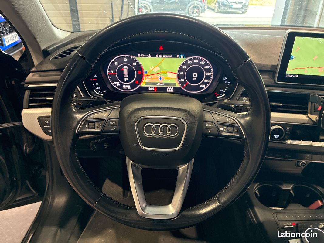 AUDI A4 Allroad 2.0 TDI 163ch 163 DESIGN LUXE - LED - Virtual cockpit - Caméra de recul - Bluetooth - Très bon état (image 9)