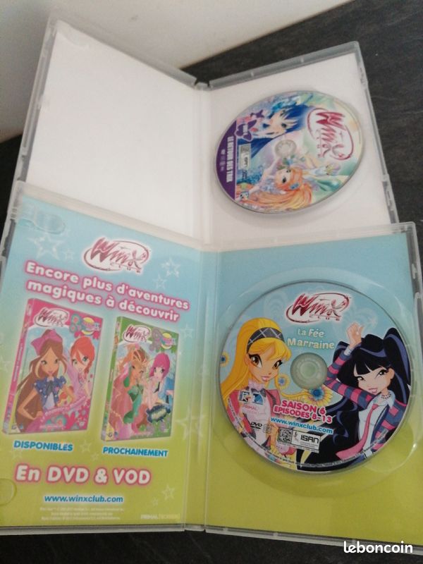 2 DVD winx /1: le retour des trix saisons 7 Vol. 4/2: la fée marraine saison 6 volume 2 (image 3)