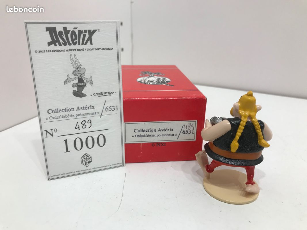 ASTERIX : ORDRALFABETIX LE POISONNIER PIXI