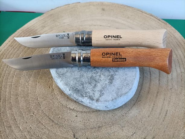 couteau à huitre manche en bois personnalisé avec garde