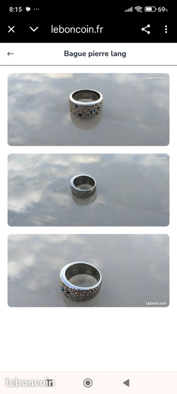Bague Pierre Lang (image 1)