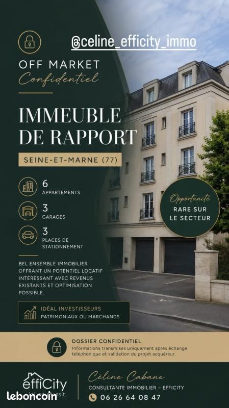 Immeuble 322 m² · à Pontault-Combault · 322 m² · 689 000 €