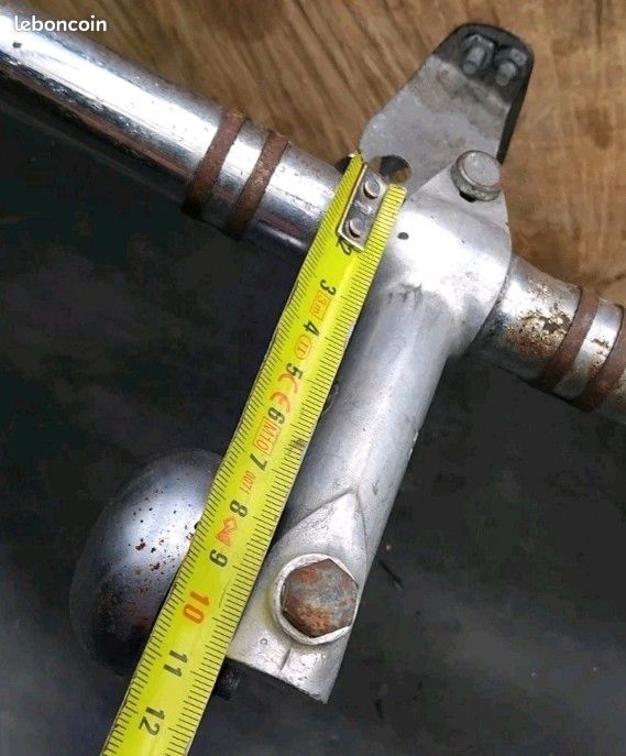 Guidon Potence PHILIPPE PROFESSIONNEL Vélo 1950 Handlebar Stem 35 ⌀22