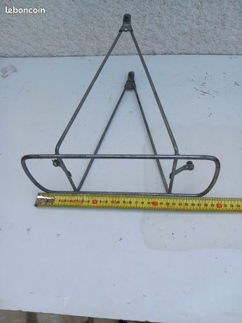 Porte-bagages Arrière Vélo Vintage – Tôle Roulée – Pour Roues 650 – Vert