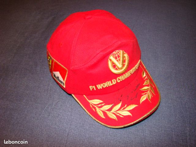 Casquette FERRARI Michael Schumacher vintage Champion du