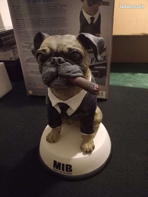 Boutons De Manchette Collector - Forme De Chien Carlin (Pug) - Marque By Celio Club, Thème Cinéma - Neuf Avec étiquettes