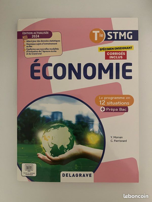 Lot de 2 manuels terminale STMG (image 1)