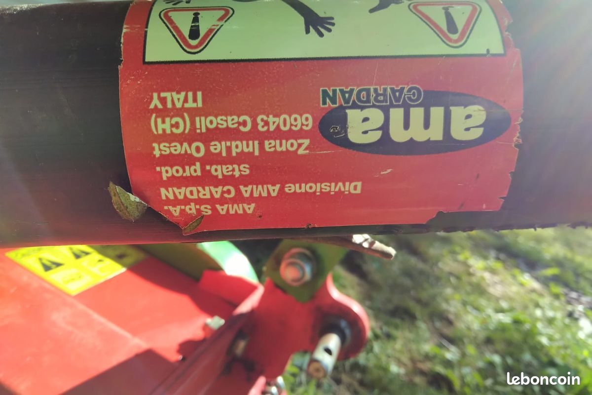 Gyrobroyeur Del Morino - Matériel agricole