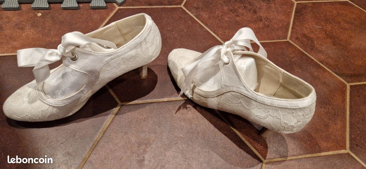 Escarpins mariage vintage Chaussures