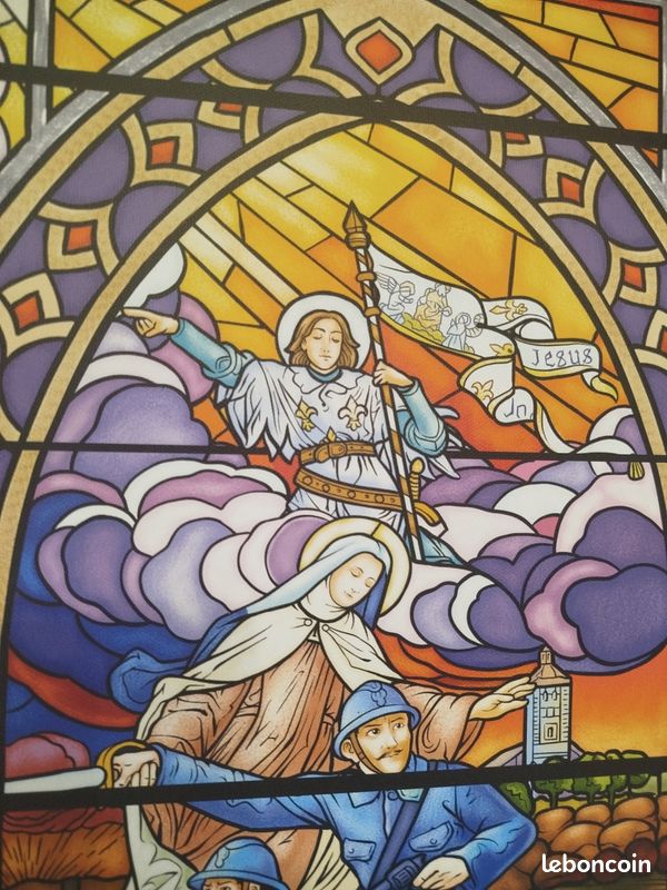 Tenture murale Sainte Jeanne 144x80 cm - Art mural Décoration murale