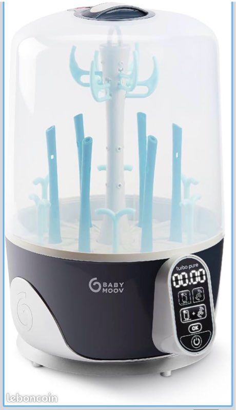 Babymoov Stérilisateur biberons et sèche-biberon Turbo Pure (image 1)