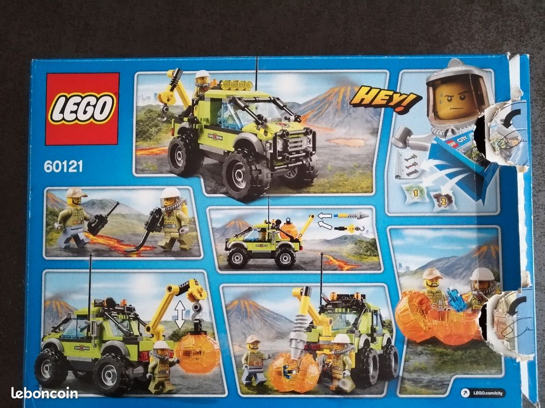 Lego 60121 Le camion d'exploration du volcan (image 2)