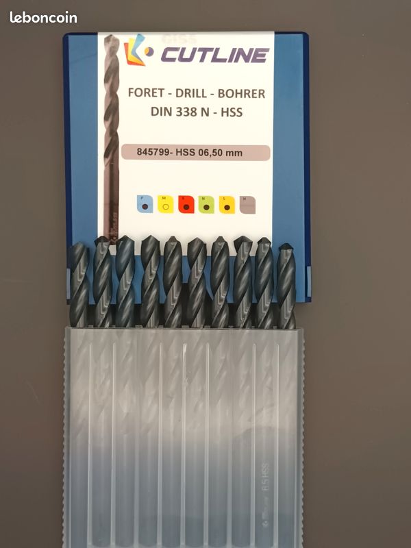 Irwin Etui 10 Forets HSS Pro 3mm - Forets Métal Acier Taillés Meulés