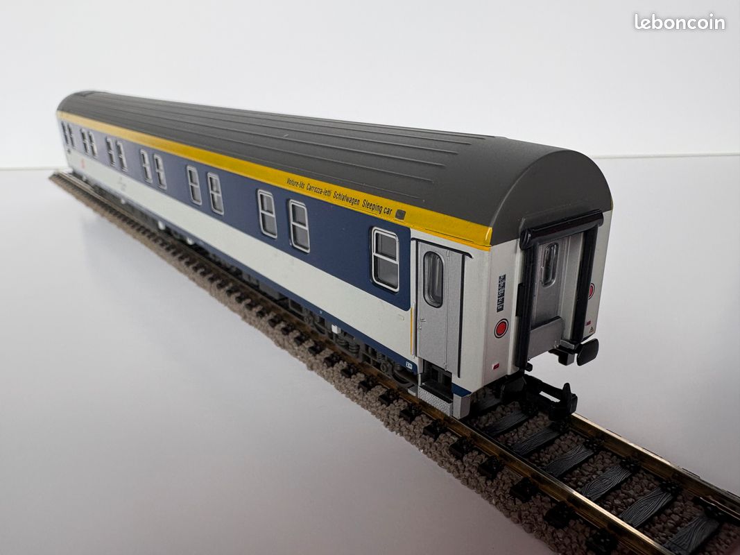RAILTOP MODELL voiture voyageurs 2ième classe type X OBB 32207 NEUF et