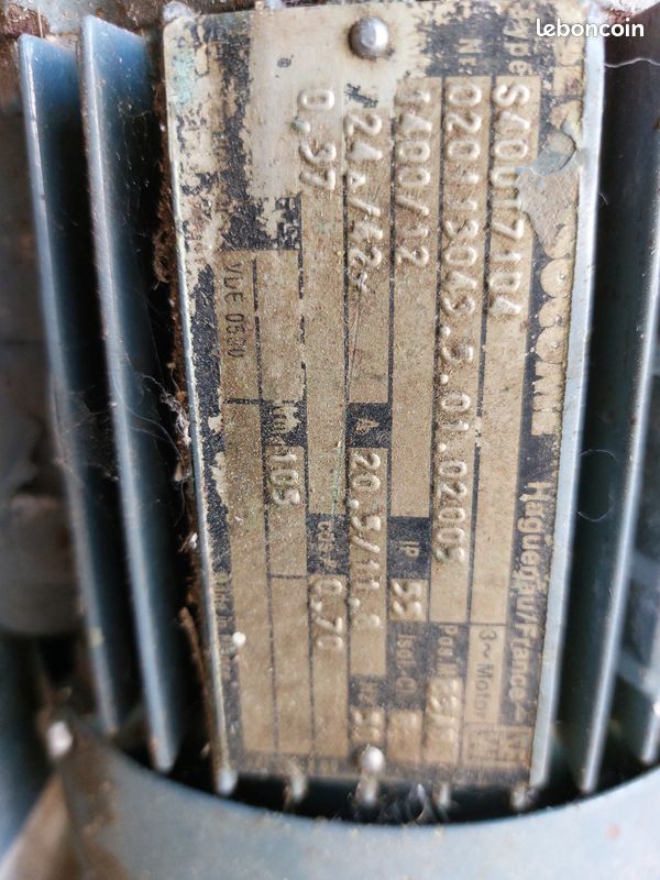 Moteur 24v / 20.5 A (image 1)