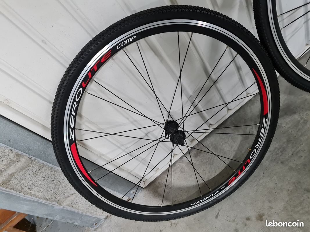 Roue Avant Vélo De Course Zero Lite 700c - Jante 20mm, Moyeu 100mm - Occasion à Réviser
