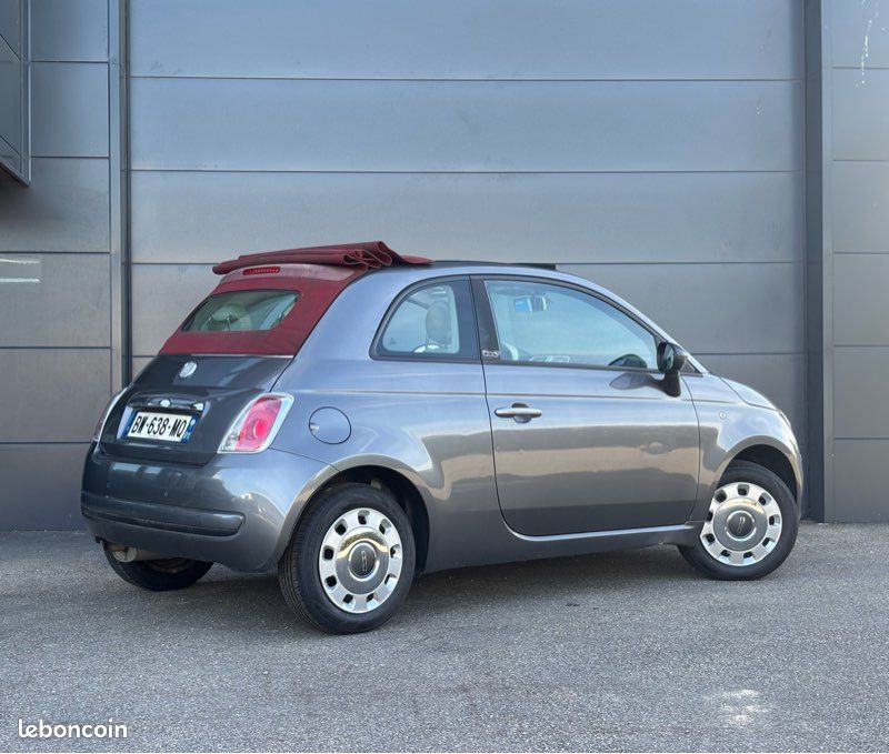 Fiat cabriolet 500C 1.2i 69cv distribution neuve pneus neufs (image 2)