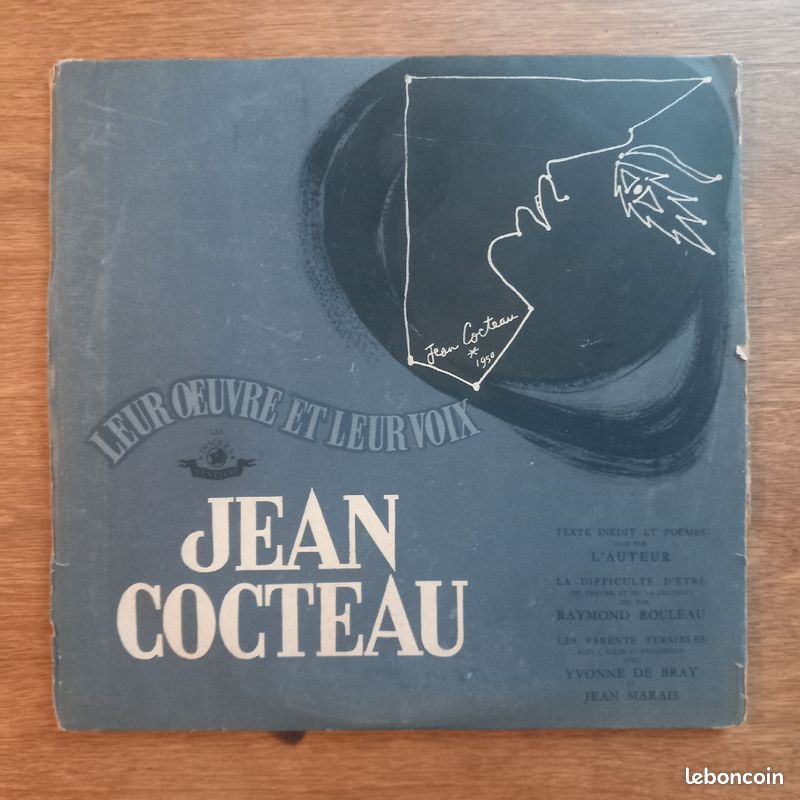 33 tours de Jean Cocteau (image 1)