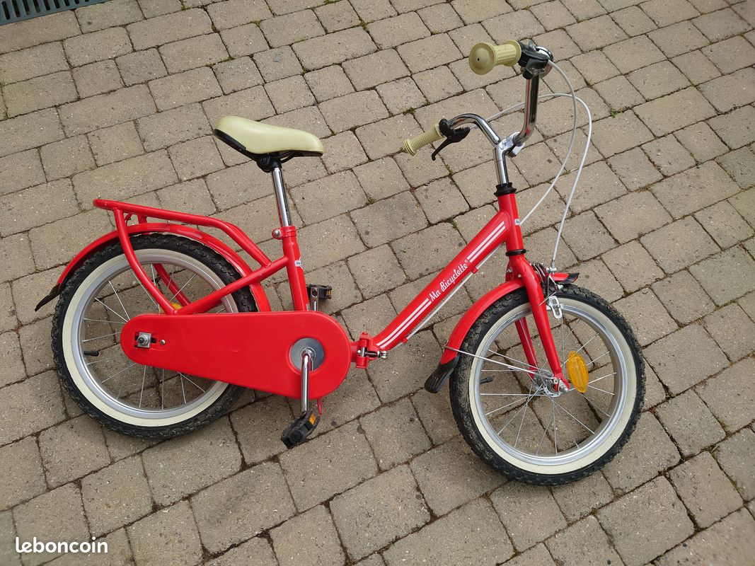 Vélo pliant enfant rouge (image 2)