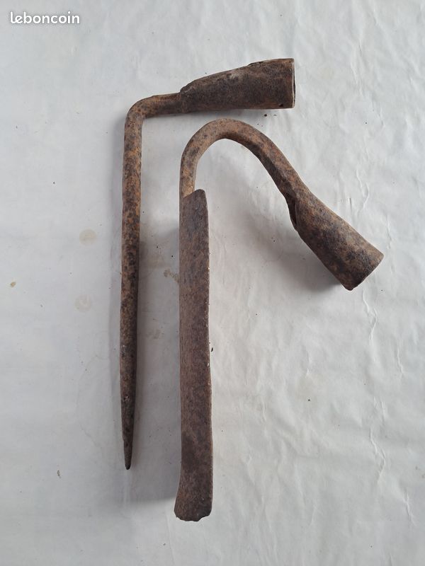 2 vieux outils de jardin (image 2)