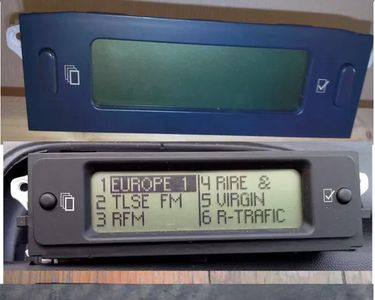 Afficheur EMF A SAGEM Pour Peugeot Partner / Citroën Berlingo - Pièce D'occasion 96658097XT