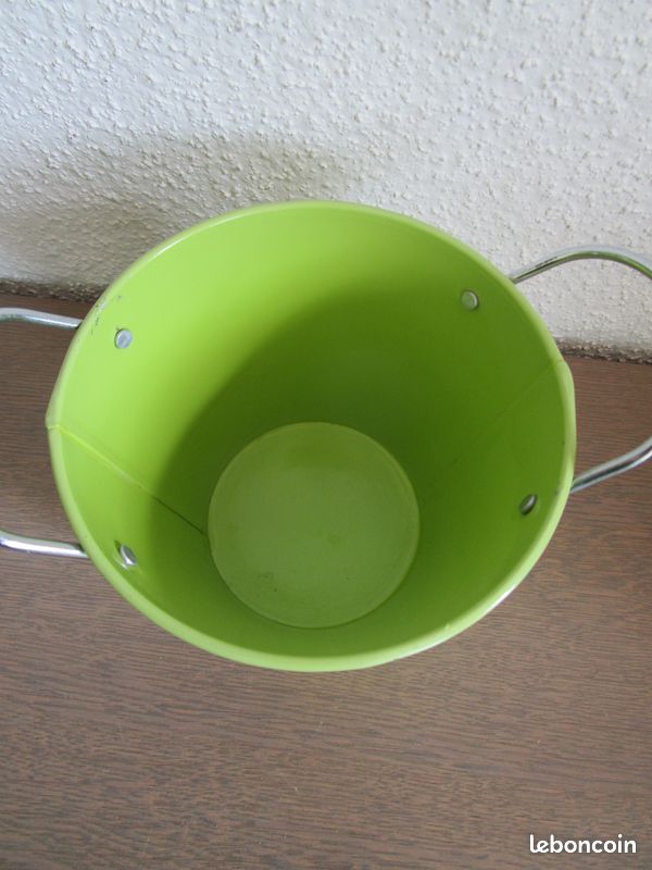 Pot métal cache-pot ou décoration (image 3)