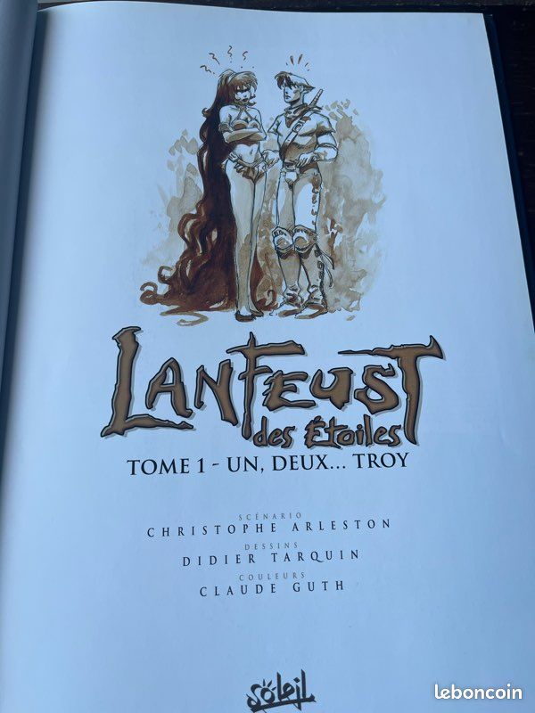 Lanfeust Des Étoiles Tome 1 Un Deux Troy Arleston Tarquin Soleil (image 4)