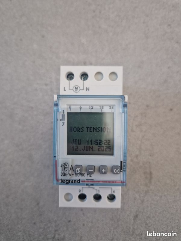 Programmateur Legrand Alpharex D21 (image 1)