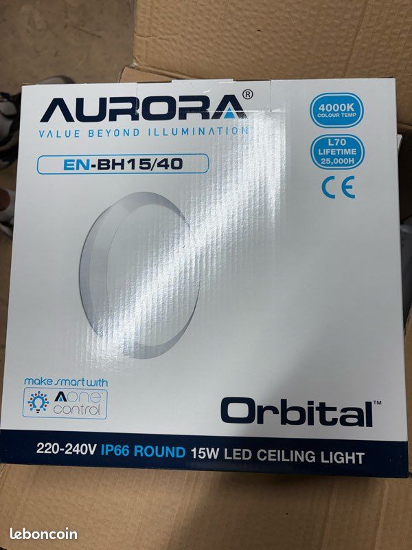 Lot de 10 plafonniers led (image 1)