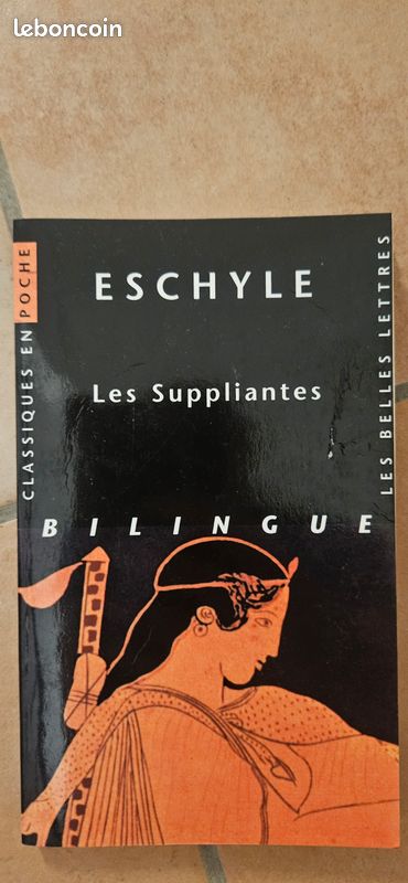 Livre "Les Suppliantes" Bilingue (image 1)