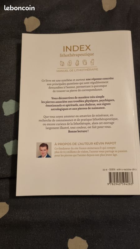 Index Lithothérapeutique : manuel de lithothérapie (image 2)
