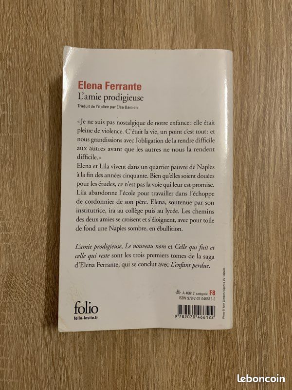 L’amie prodigieuse - Elena Ferrante (image 2)