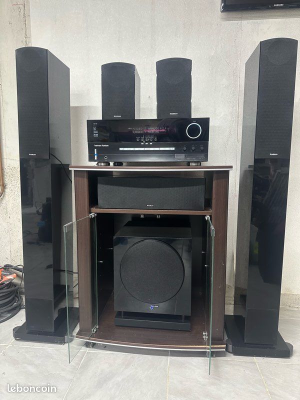 Home cinéma Harman kardon avr130 + pack enceinte Audiopro (image 2)