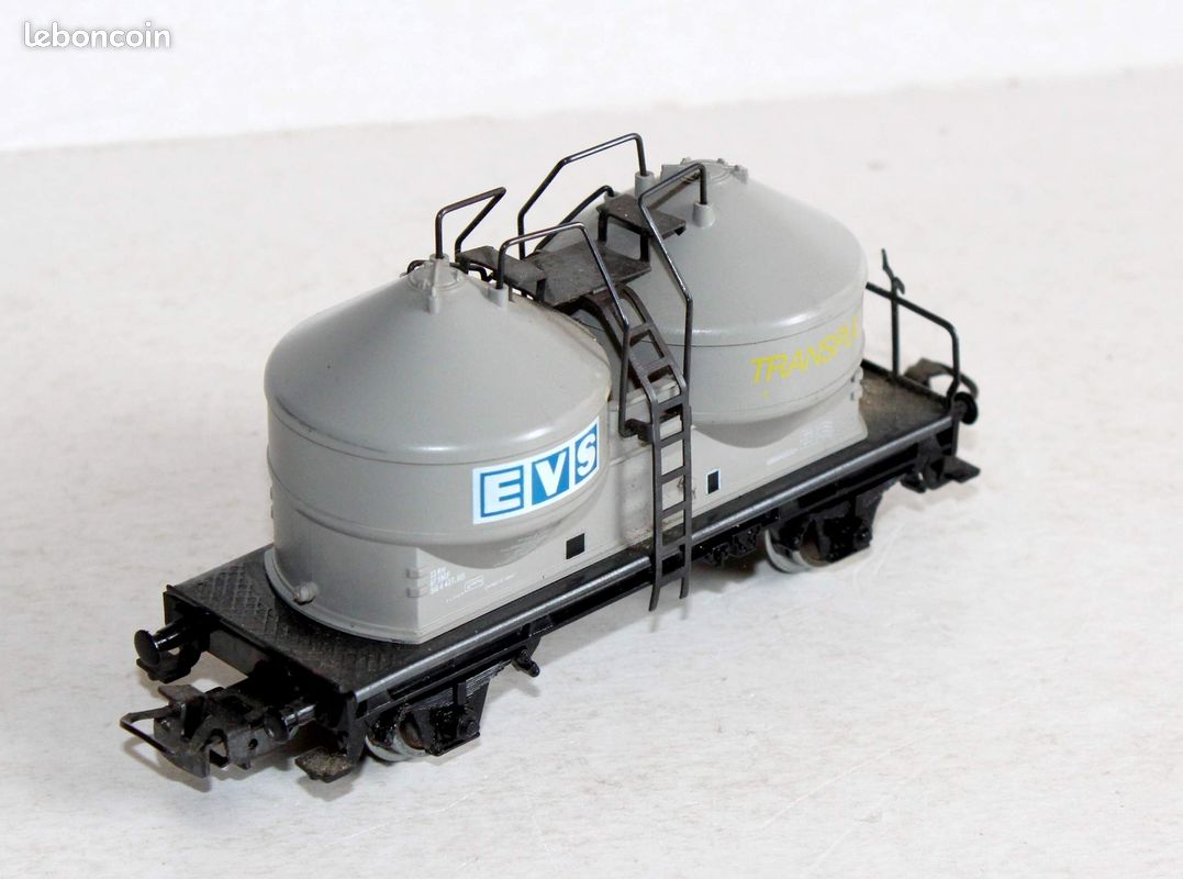 Lima ho wagon silos citerne, smts, compagnie transport de ciment sncf iv 5507395 - Collection