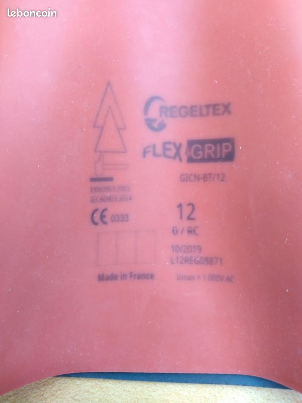 Gants isolant t12 (image 3)