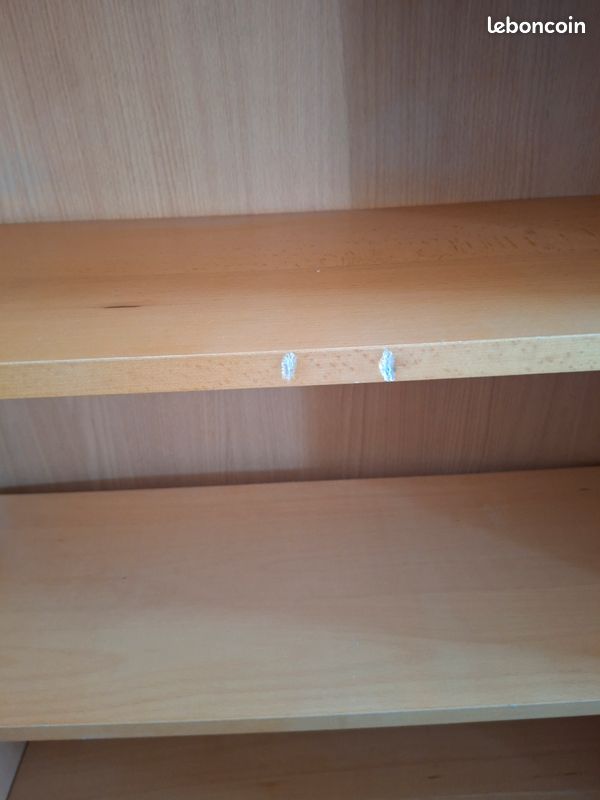 Lot meubles IKEA Billy: 3 bibliothèques 1 vitrées, 2 range-CD & meuble d'angle (image 6)
