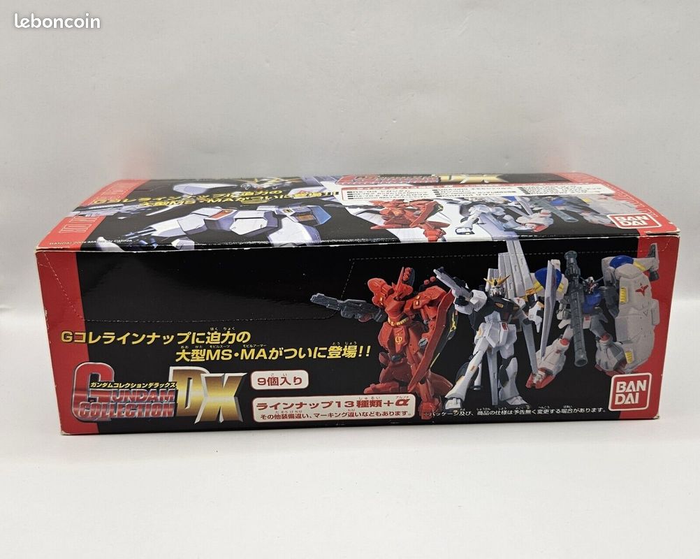 Lot Gundam Collection DX Vol.1 - 5 Figurines 1/400 - Bandai 2003 - Boîte Scellée