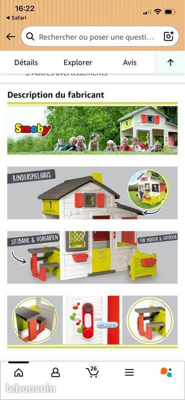 Maison des amis de Smoby (image 7)