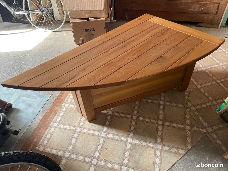 Table basse en Orme (image 4)