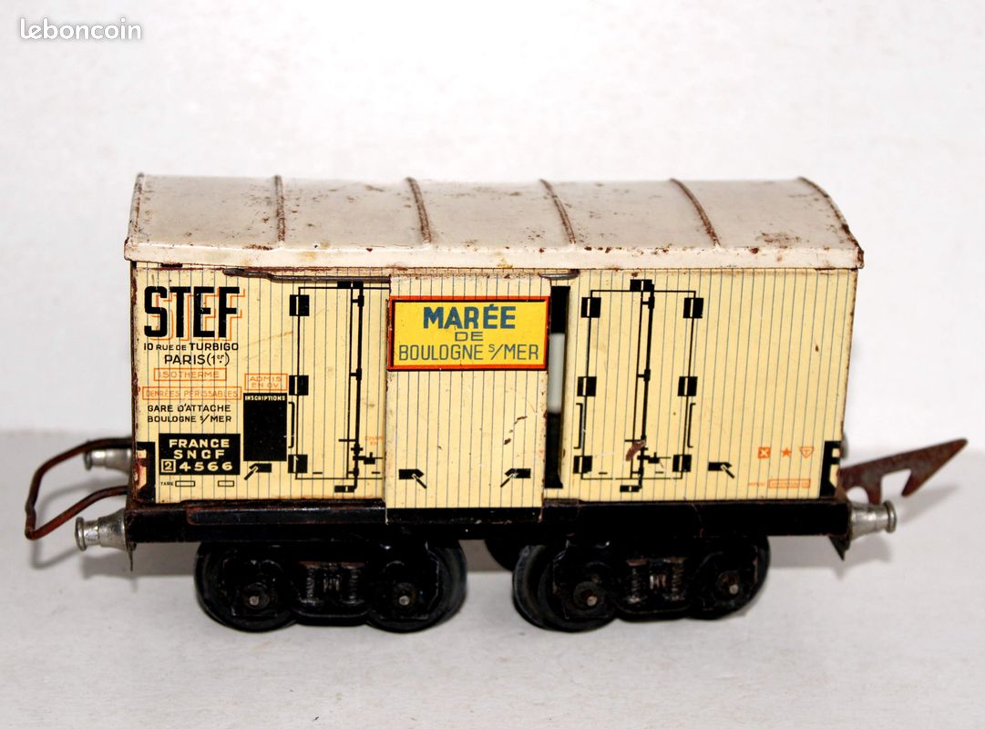 JEP O 4761-M VOITURE VOYAGEUR MIXTE 3e CLASSE / FOURGON A BAGAGE A GUERITE SNCF 11521 - Collection