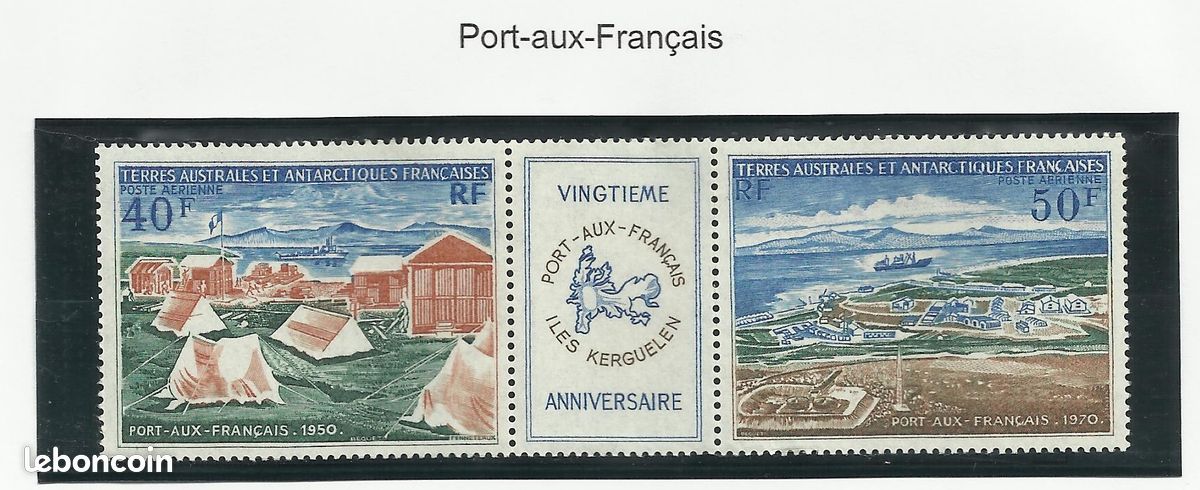 Timbres des territoirse antarctiques de Grande-Bretagne en séries complètes - Azur Philatélie