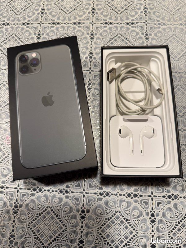 Apple iPhone 11 Pro 512Mo Vert Nuit en TBE (image 6)